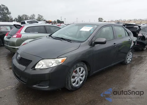 2010 Toyota Corolla Le from USA, damaged, VIN JTDBU4EE8A9112955